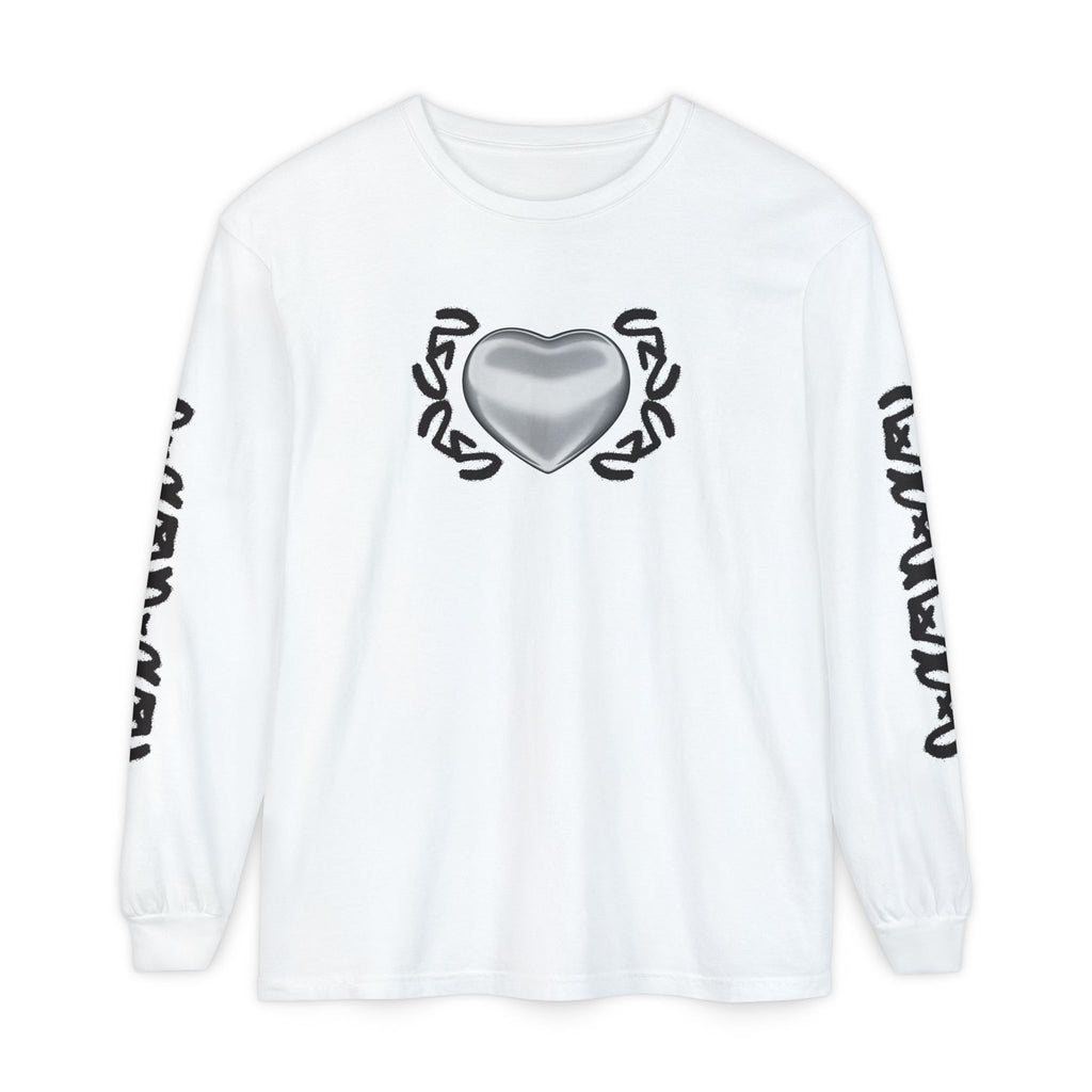 GLASS HEART LONG-SLEEVE TEE